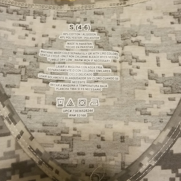 SOG Women's Small Camo SS T-shirt - Picture 2 of 3